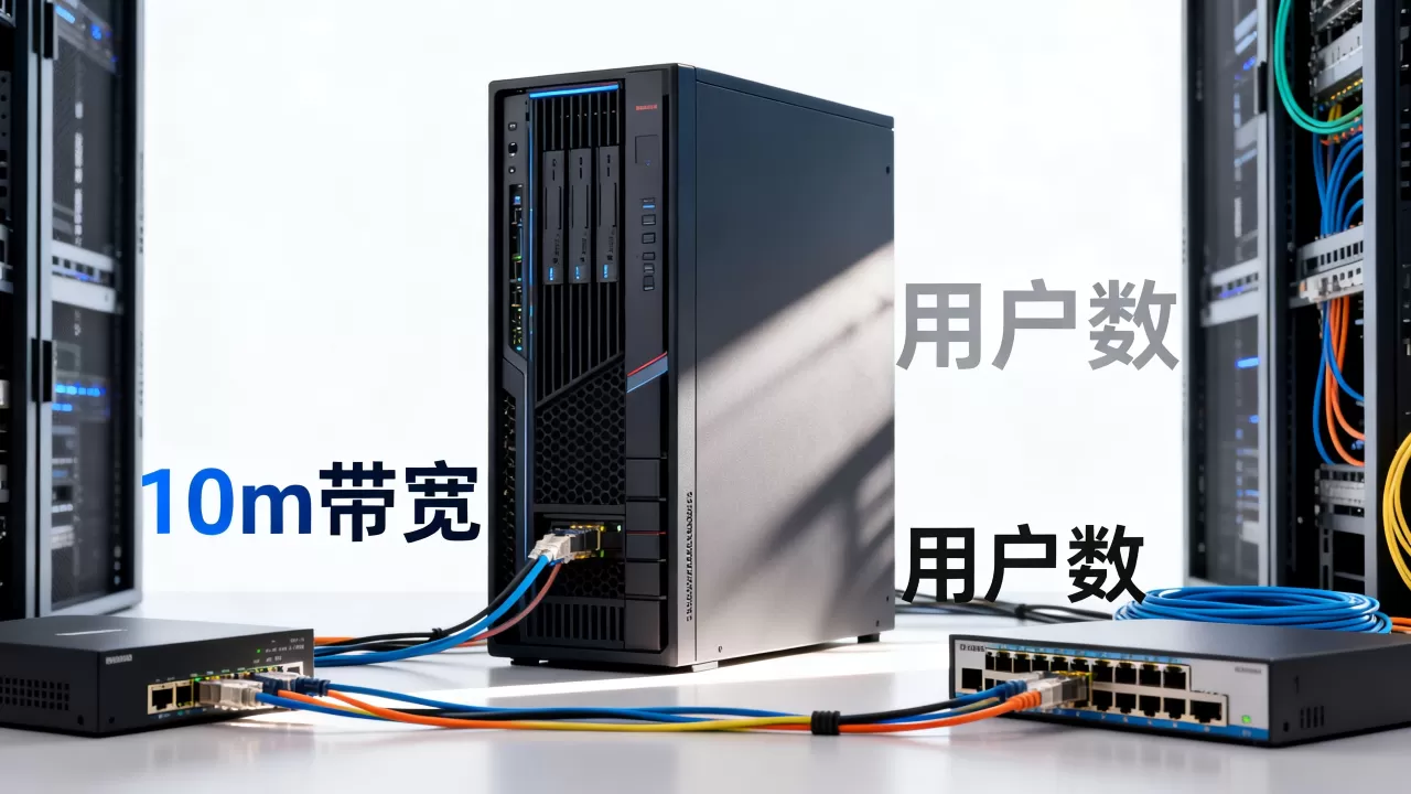 服务器10m带宽到底能带多少人,够用吗? 服务器10m带宽到底能带多少人,够用吗?