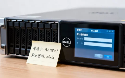 戴尔服务器管理IP和默认密码如何获取，怎么查询？