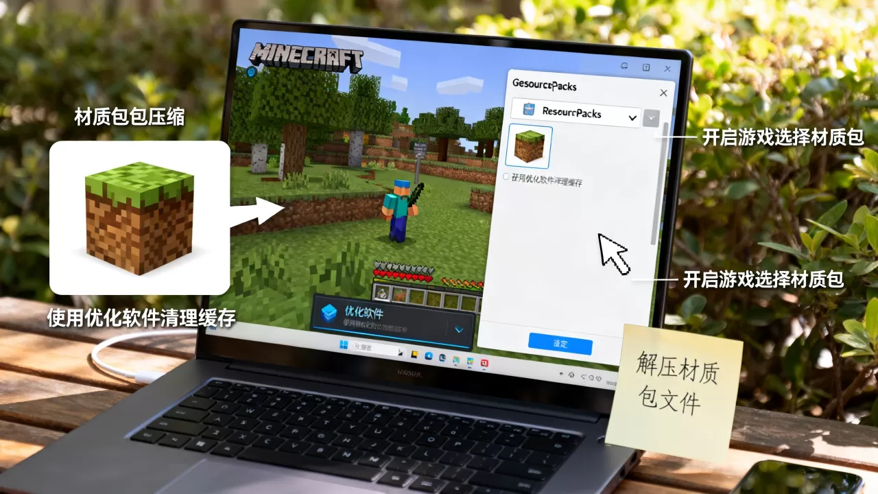 我的世界EC服务器PC端怎么装材质包呢,卡顿怎么办? 我的世界EC服务器PC端怎么装材质包呢,卡顿怎么办?