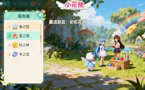 小花仙的服务器有哪些，哪个区人最多最活跃？