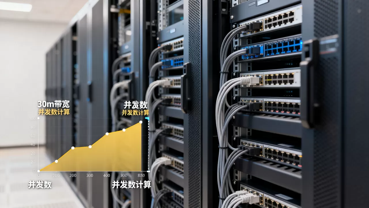 30m带宽服务器到底能带多少人?,服务器并发数怎么算? 30m带宽服务器到底能带多少人?,服务器并发数怎么算?