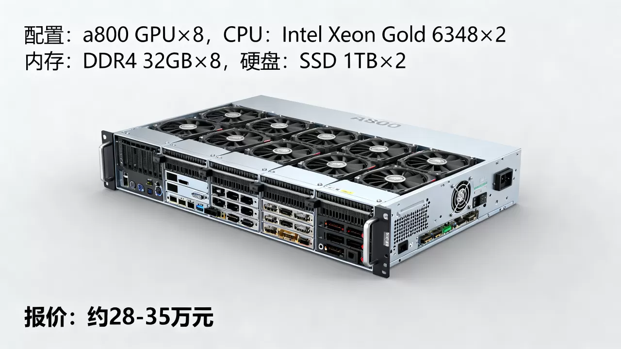 a800 8卡服务器一台要多少钱,配置报价是什么 a800 8卡服务器一台要多少钱,配置报价是什么