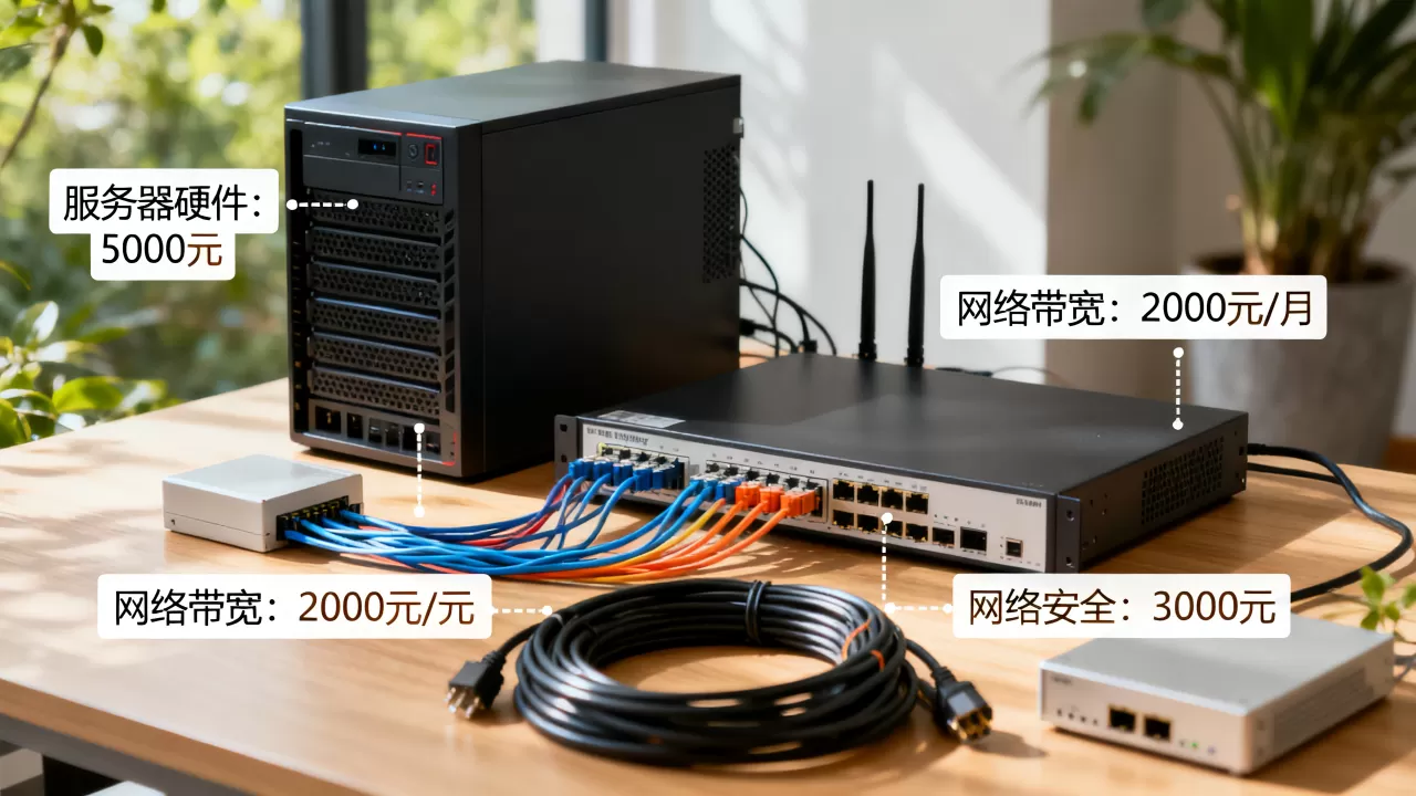 搭建一个网络服务器需要多少钱,费用预算和明细有哪些? 搭建一个网络服务器需要多少钱,费用预算和明细有哪些?