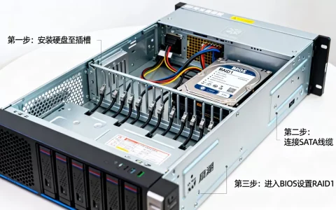 浪潮音信服务器怎么配置RAID1，具体操作步骤是什么