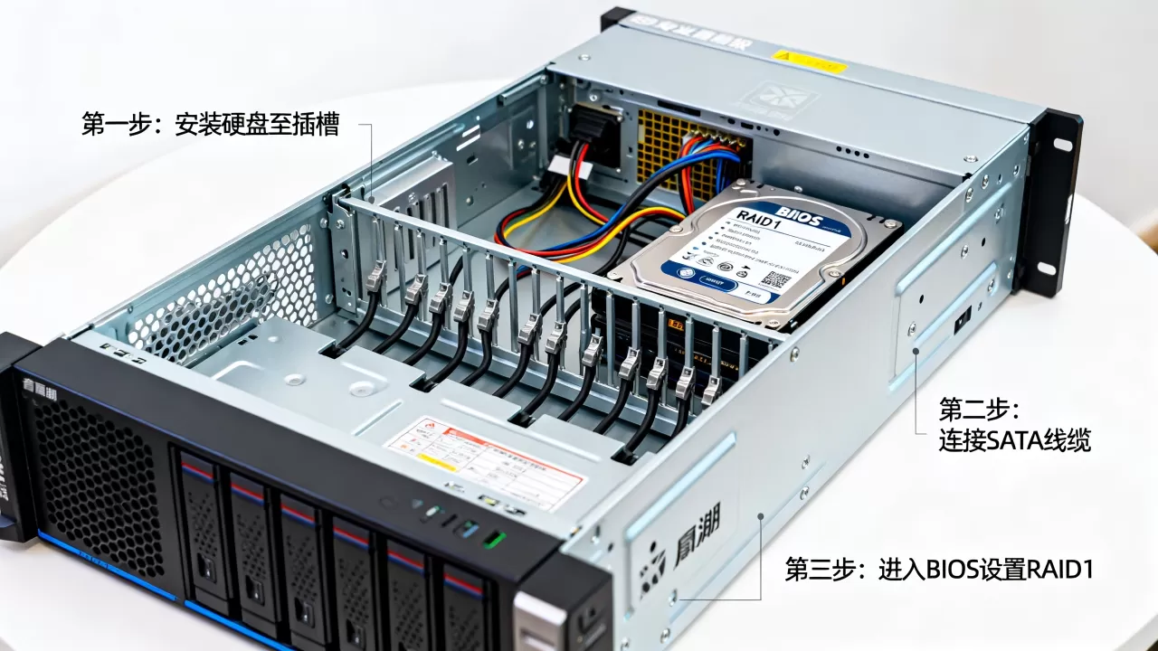 浪潮音信服务器怎么配置RAID1,具体操作步骤是什么 浪潮音信服务器怎么配置RAID1,具体操作步骤是什么