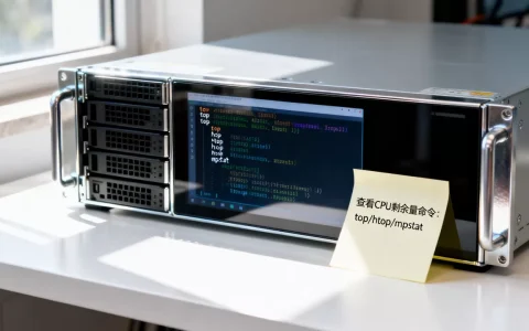 如何查看服务器CPU剩余量？，有哪些命令