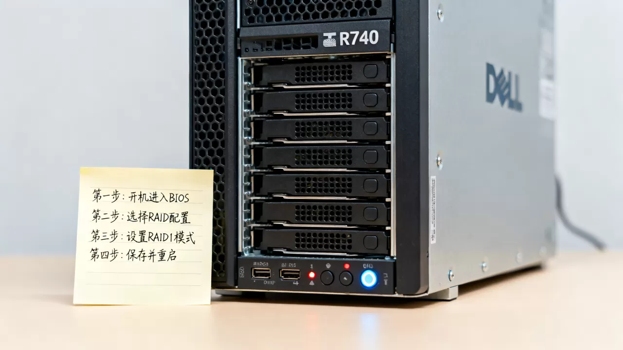 戴尔r740服务器怎么做raid1,详细步骤是什么? 戴尔r740服务器怎么做raid1,详细步骤是什么?
