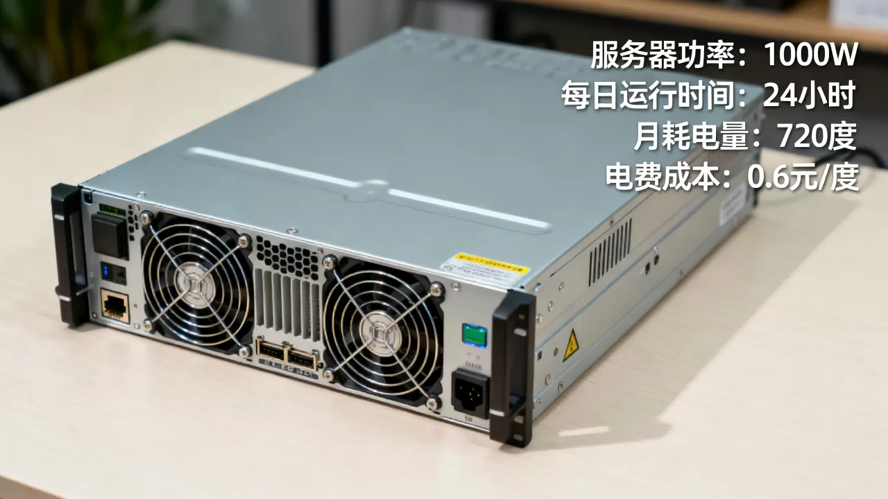 服务器一个月耗电多少?电费成本怎么算? 服务器一个月耗电多少?电费成本怎么算?