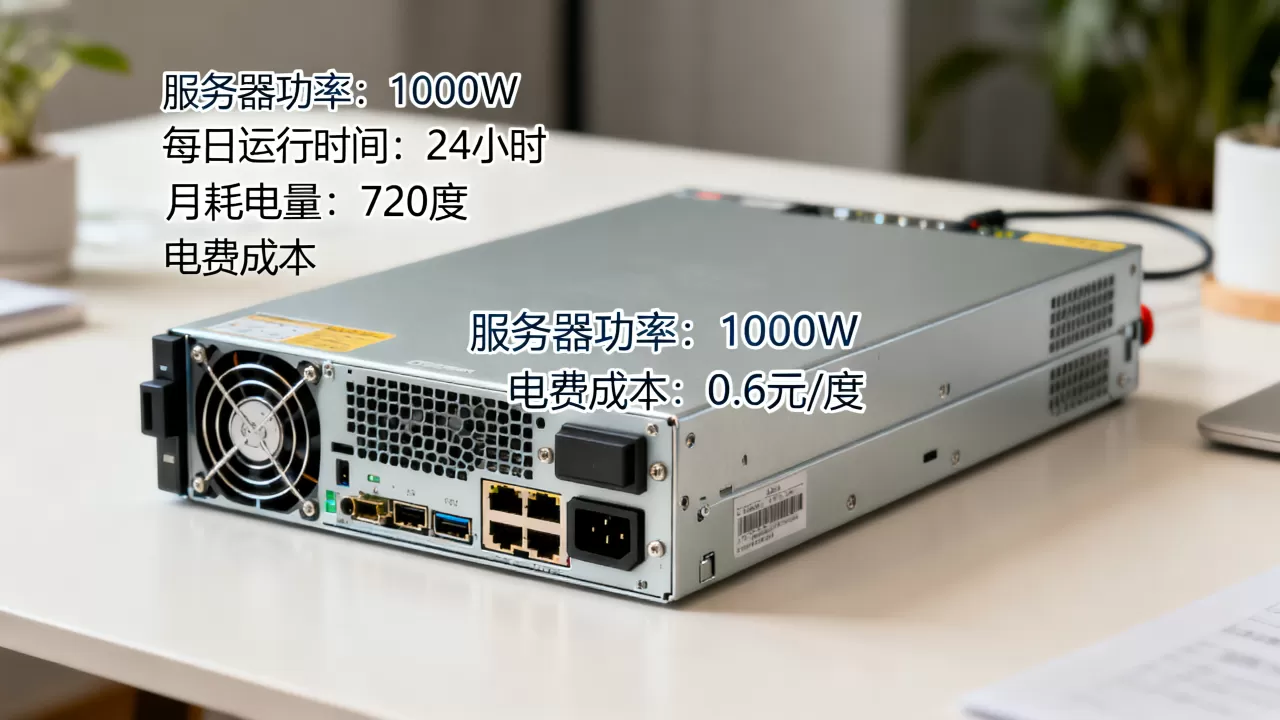 服务器一个月耗电多少?电费成本怎么算? 服务器一个月耗电多少?电费成本怎么算?