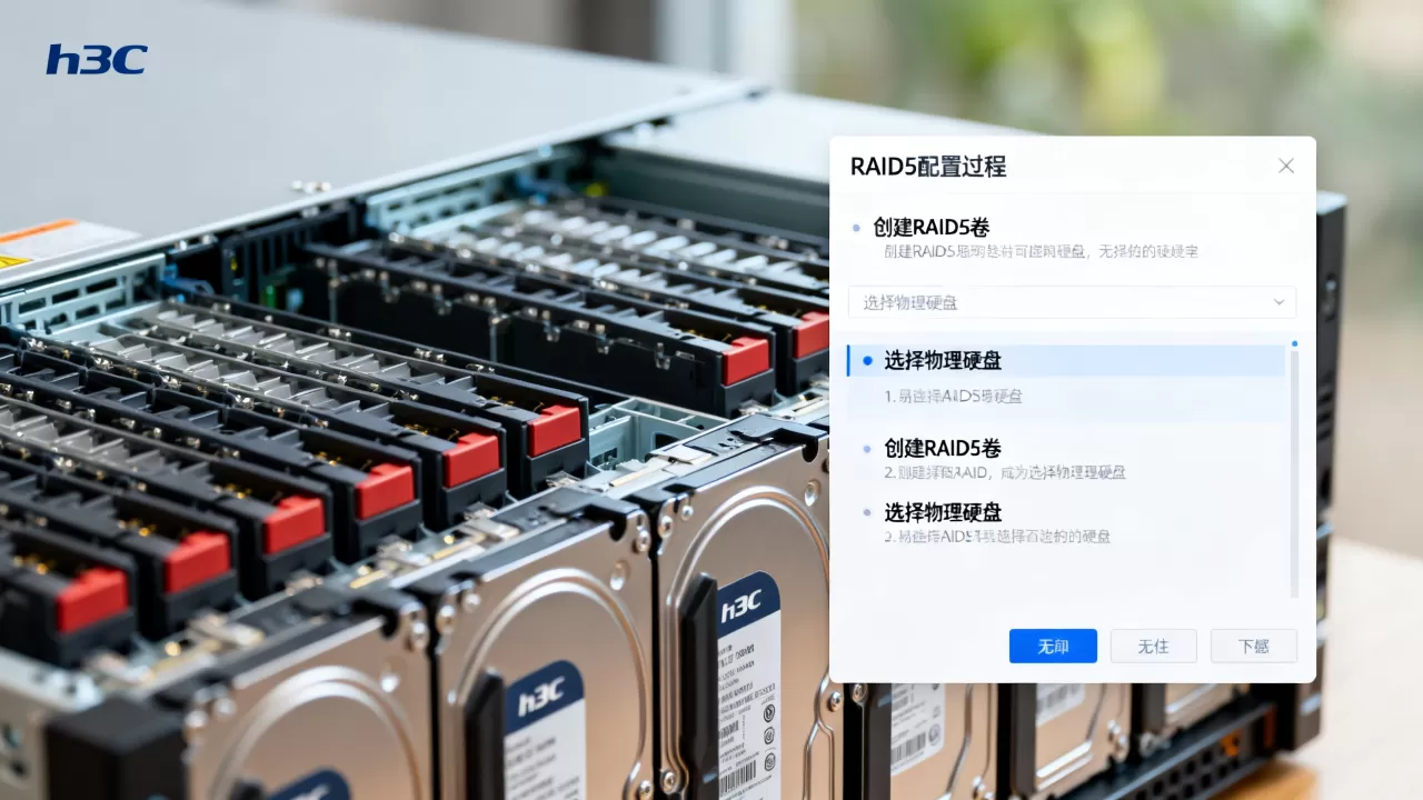 h3c服务器怎么做raid5 h3c服务器怎么做raid5