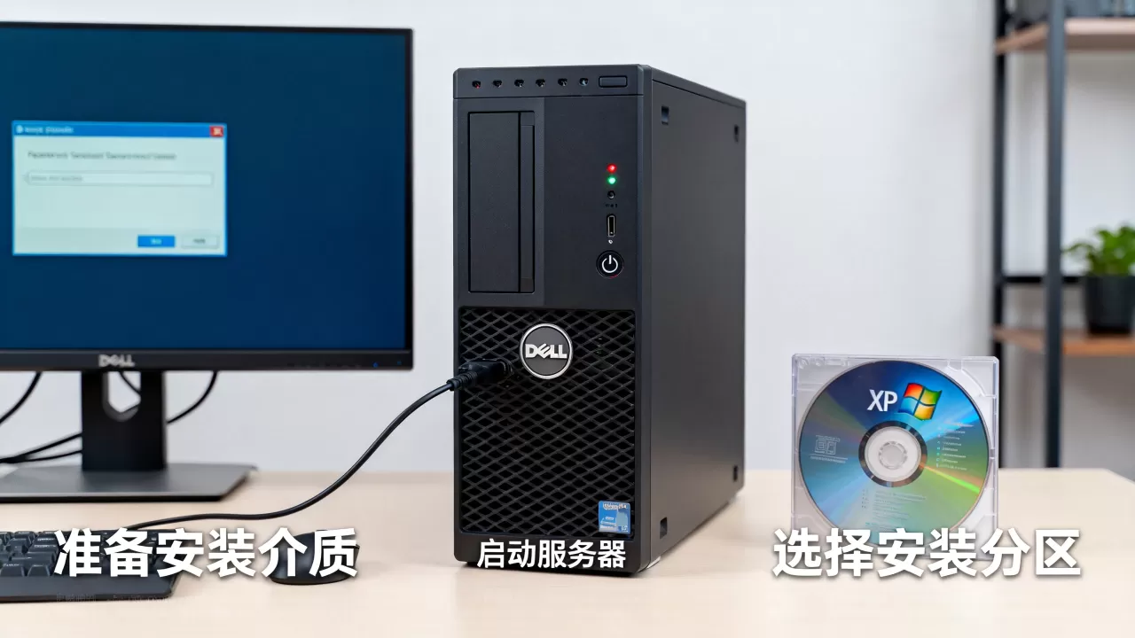 戴尔服务器如何安装XP系统,有视频教程吗? 戴尔服务器如何安装XP系统,有视频教程吗?