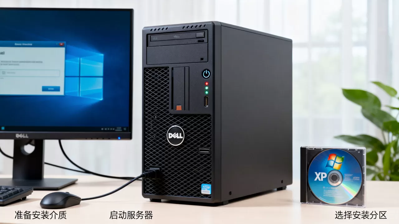 戴尔服务器如何安装XP系统,有视频教程吗? 戴尔服务器如何安装XP系统,有视频教程吗?