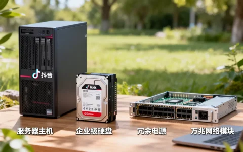 抖音服务器配件包括哪些，怎么选性价比高？