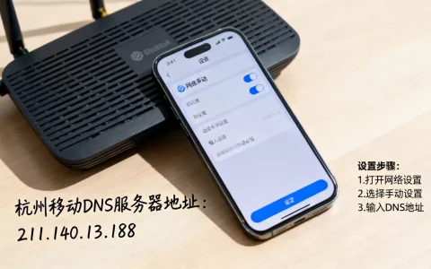 杭州移动DNS服务器地址是什么,怎么设置？