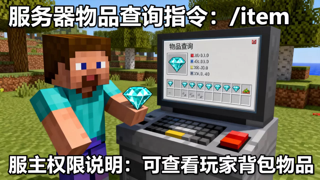 MC服主能看到玩家钻石吗,我的世界服务器查询物品指令 MC服主能看到玩家钻石吗,我的世界服务器查询物品指令