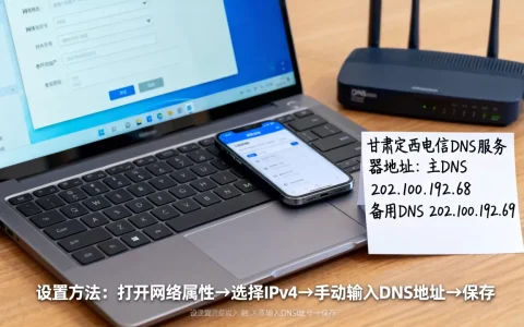 甘肃定西电信DNS的服务器地址到底是多少，怎么设置？