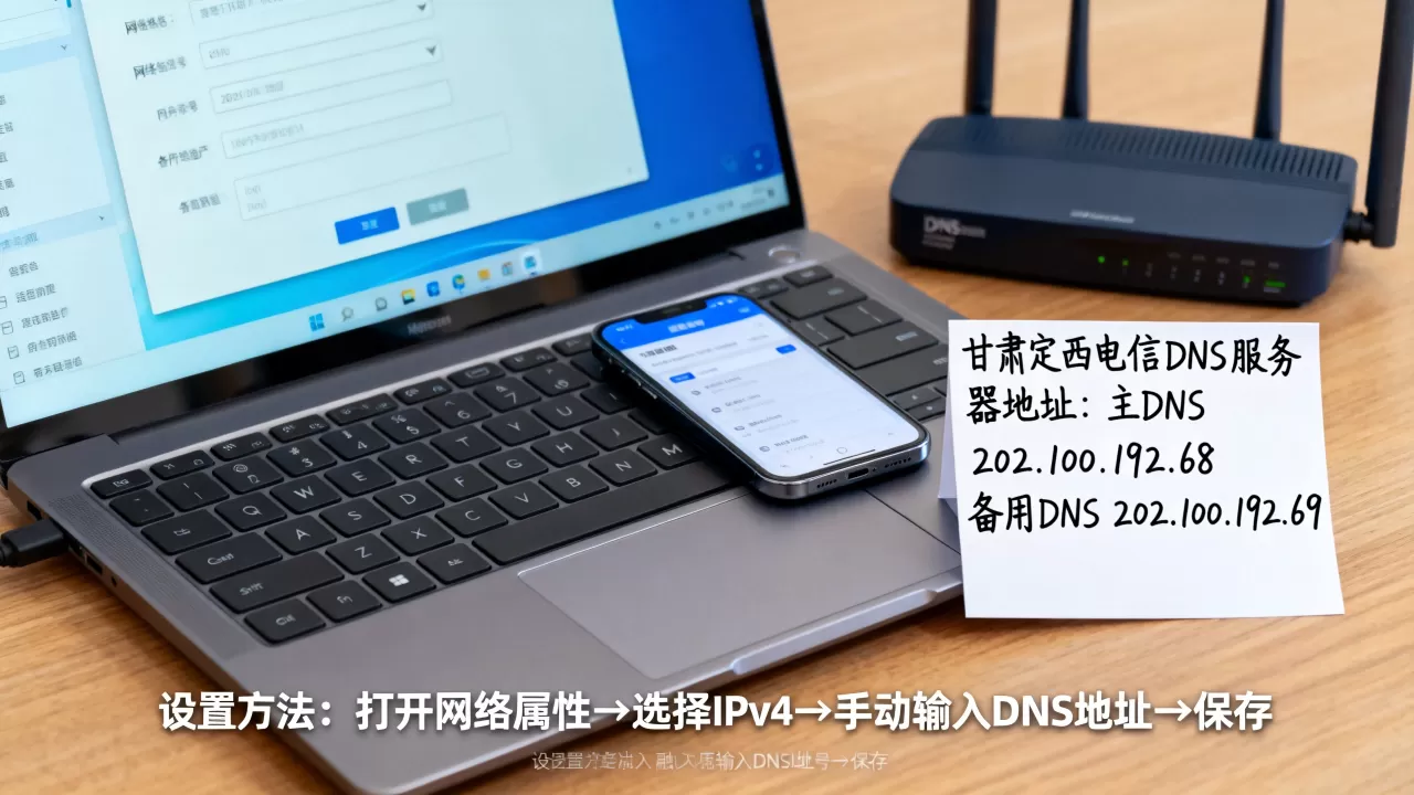 甘肃定西电信DNS的服务器地址到底是多少,怎么设置? 甘肃定西电信DNS的服务器地址到底是多少,怎么设置?