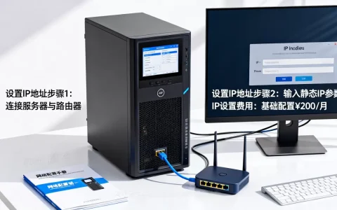 怎样在服务器中设置IP地址？,IP设置费用多少钱