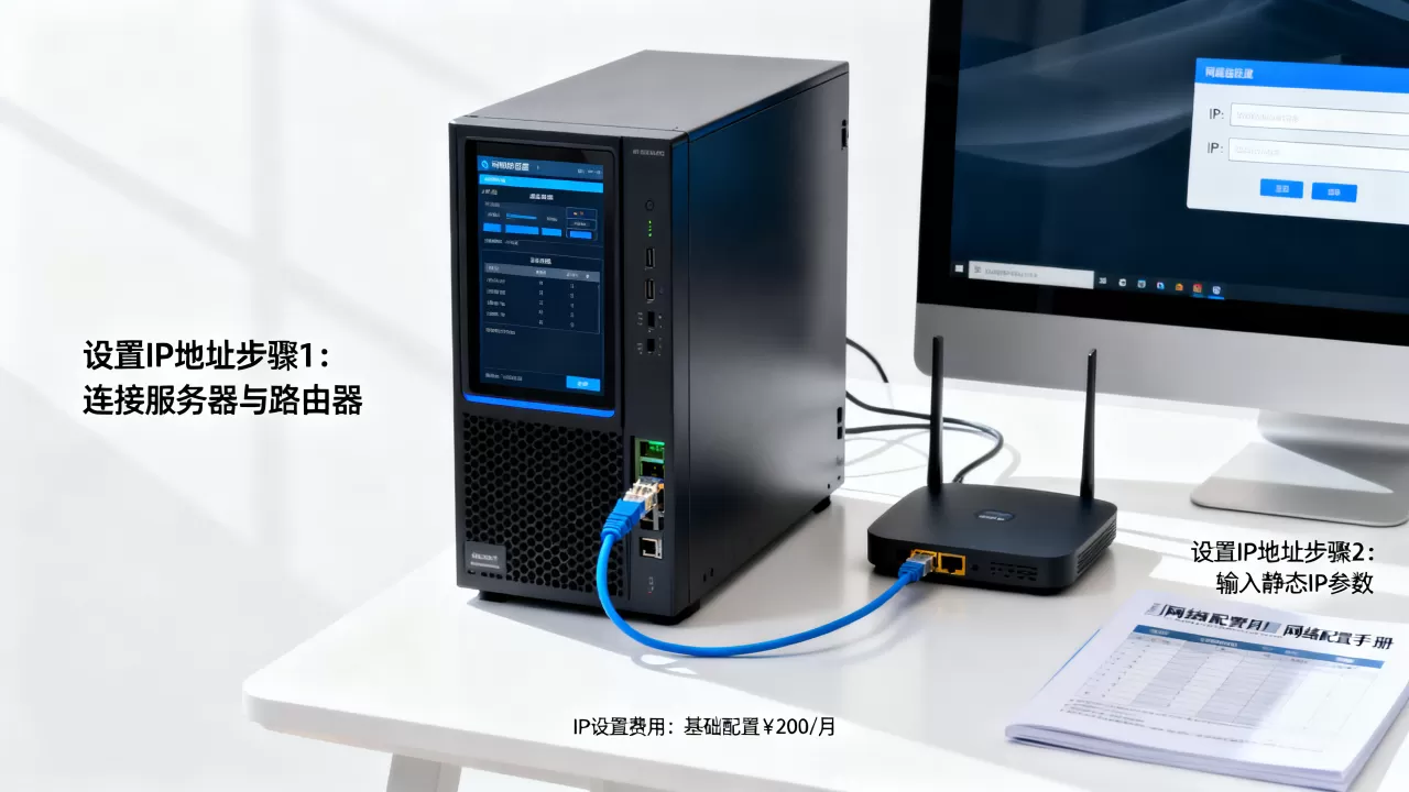怎样在服务器中设置IP地址?,IP设置费用多少钱 怎样在服务器中设置IP地址?,IP设置费用多少钱