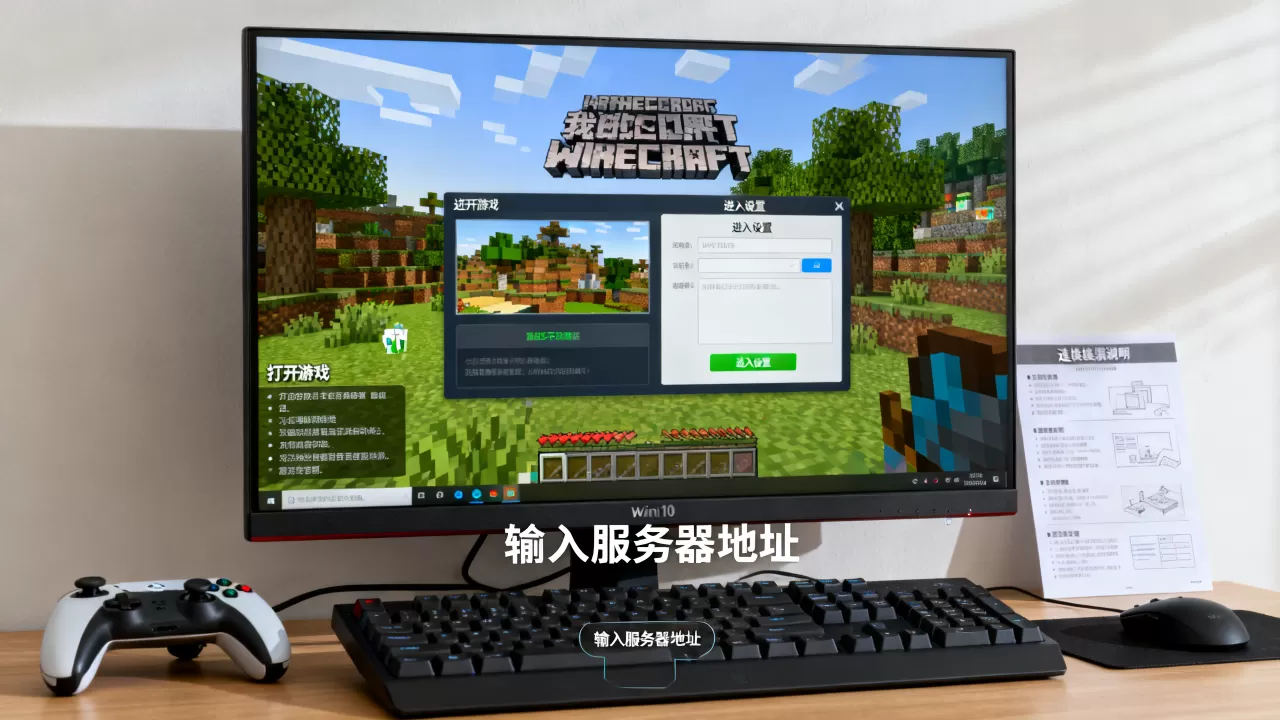 win10版我的世界怎么开服务器地址呢,怎么联机? win10版我的世界怎么开服务器地址呢,怎么联机?