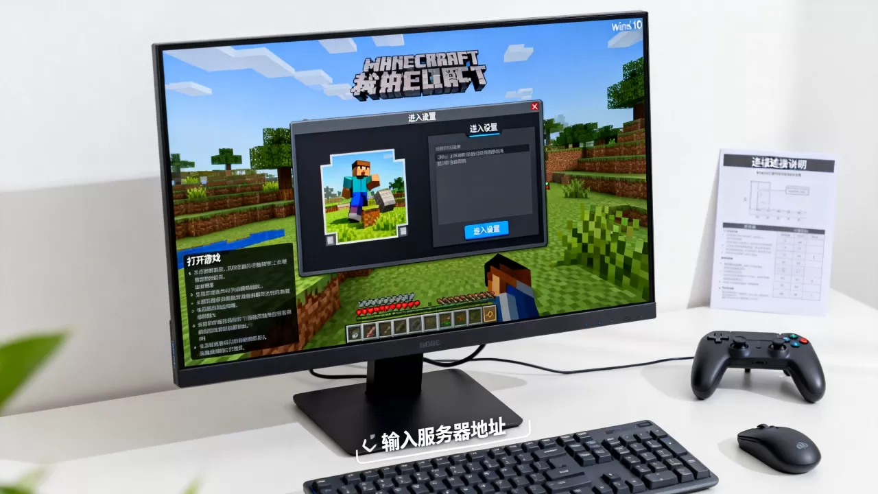 win10版我的世界怎么开服务器地址呢,怎么联机? win10版我的世界怎么开服务器地址呢,怎么联机?