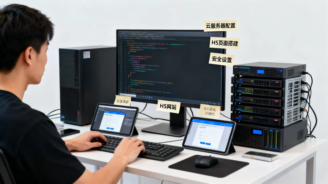 酷番云服务器怎么搭建H5网站?,有哪些注意事项 酷番云服务器怎么搭建H5网站?,有哪些注意事项