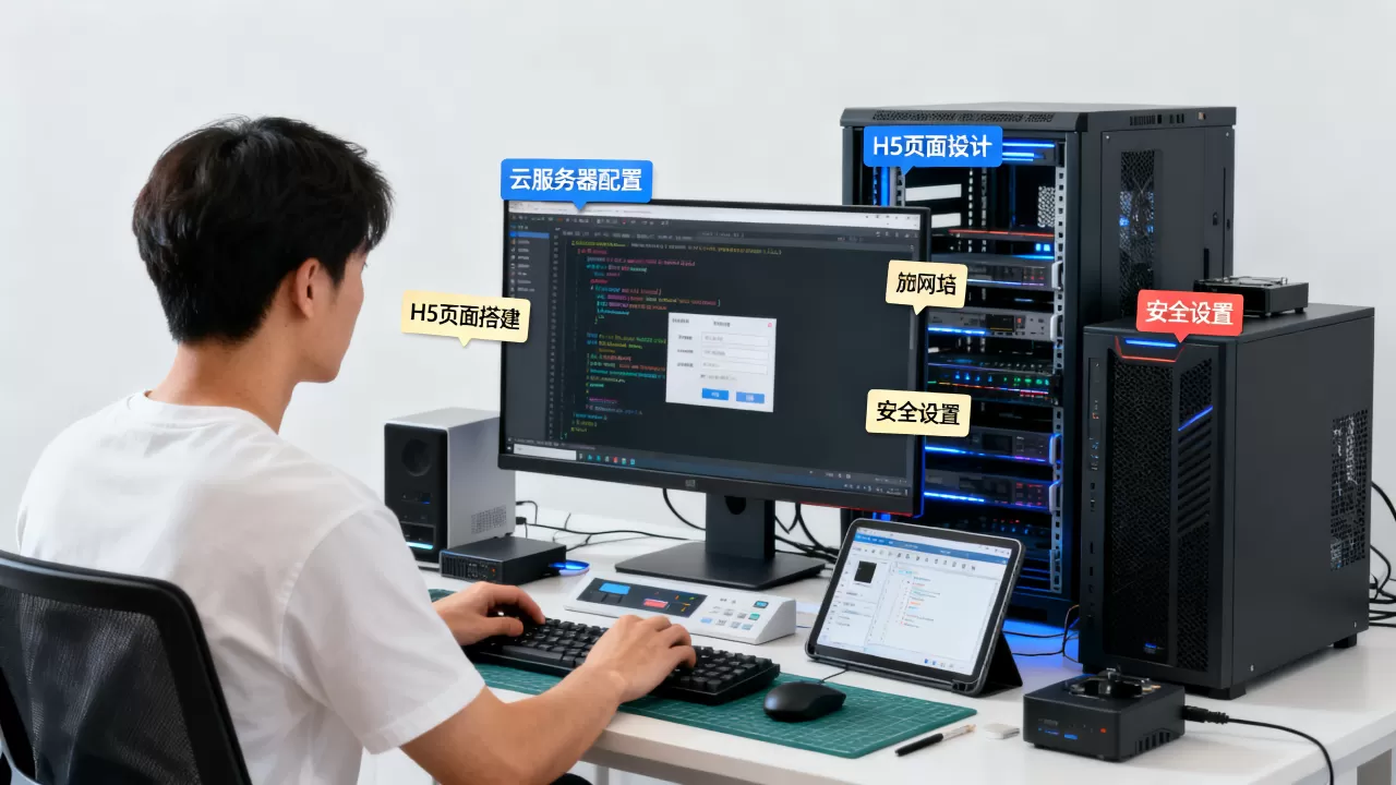 酷番云服务器怎么搭建H5网站?,有哪些注意事项 酷番云服务器怎么搭建H5网站?,有哪些注意事项