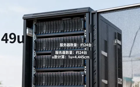 49u机柜能放多少台服务器呢，机柜高度u数怎么算？