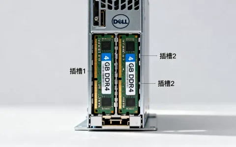 戴尔服务器两条4G怎么插，内存插槽顺序有讲究吗