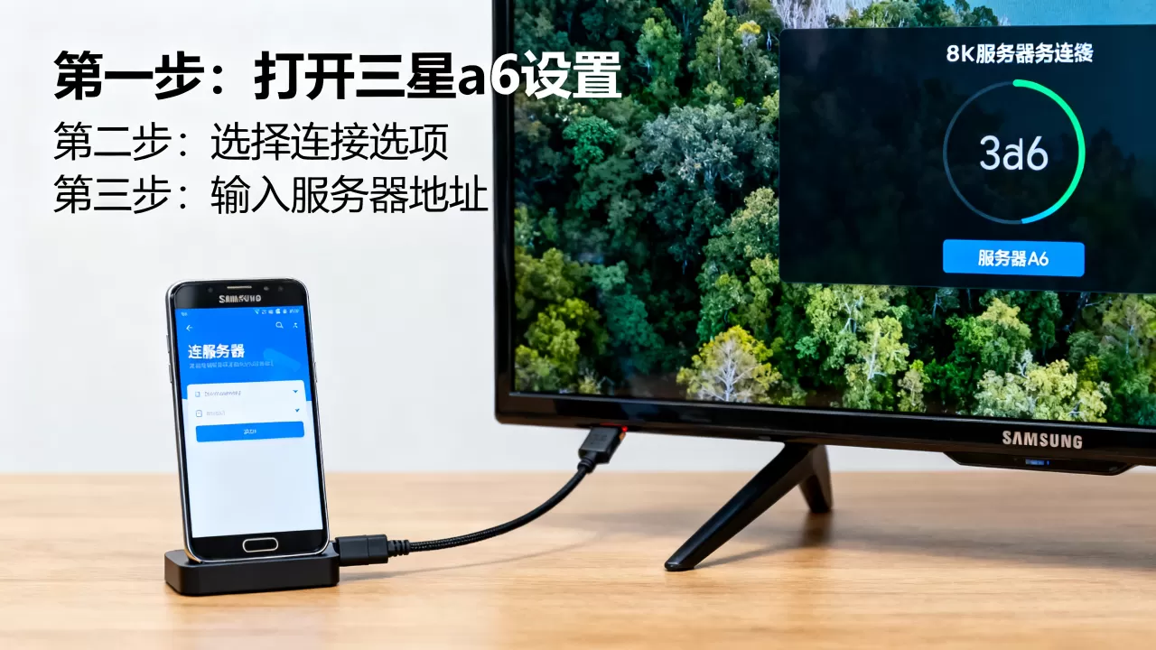 三星a6怎么与电视连接服务器?如何操作 三星a6怎么与电视连接服务器?如何操作