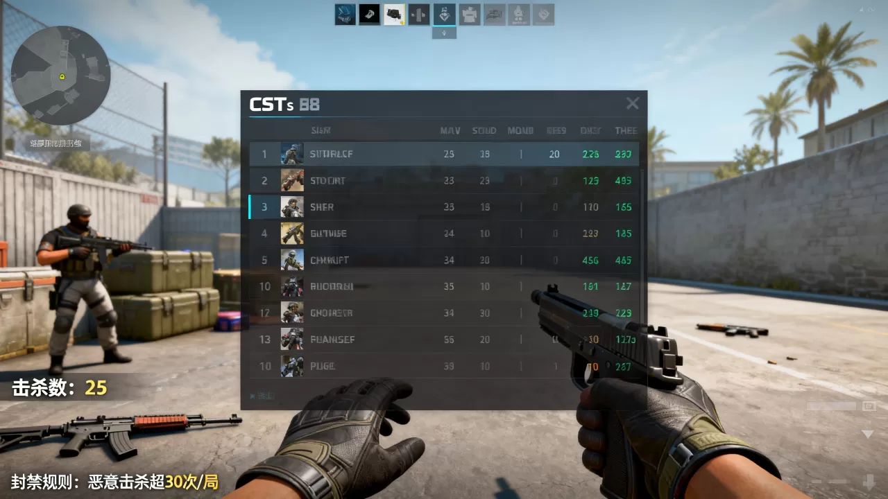 csgo杀多少个才会被服务器封禁,封禁规则有哪些? csgo杀多少个才会被服务器封禁,封禁规则有哪些?