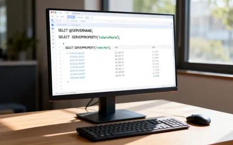 SQL数据库如何查看服务器名称？，数据库实例名怎么查找？