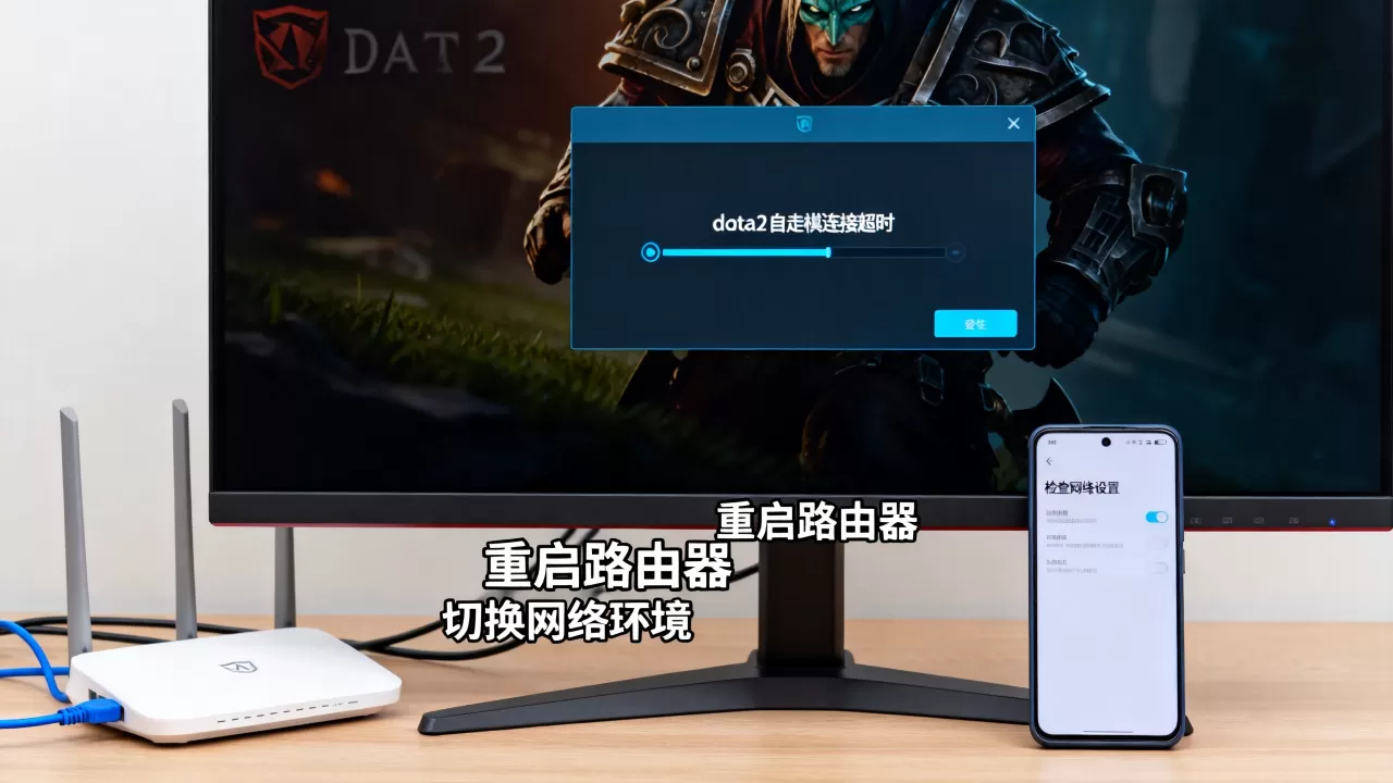 dota2自走棋老是调节服务器怎么办,连接超时怎么解决 dota2自走棋老是调节服务器怎么办,连接超时怎么解决