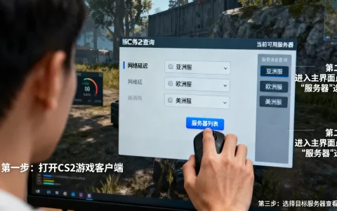 CS2怎么看现在玩什么服务器，详细查询步骤有哪些？