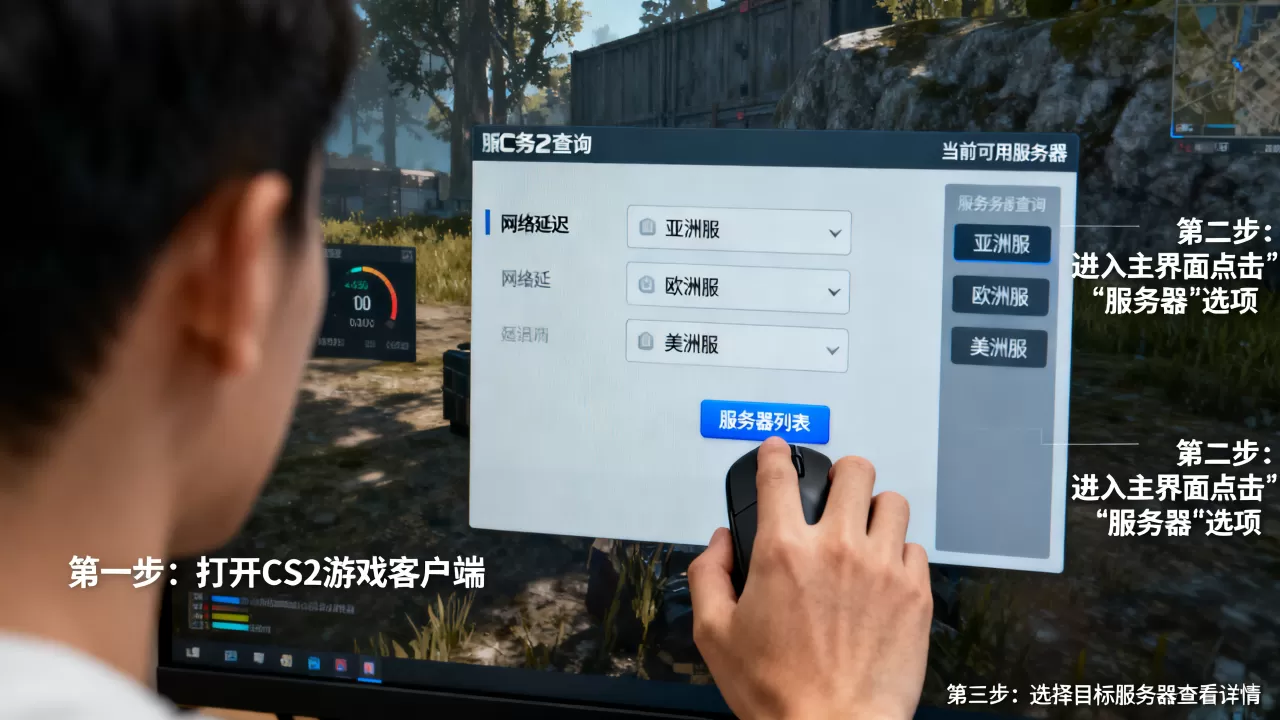 CS2怎么看现在玩什么服务器,详细查询步骤有哪些? CS2怎么看现在玩什么服务器,详细查询步骤有哪些?
