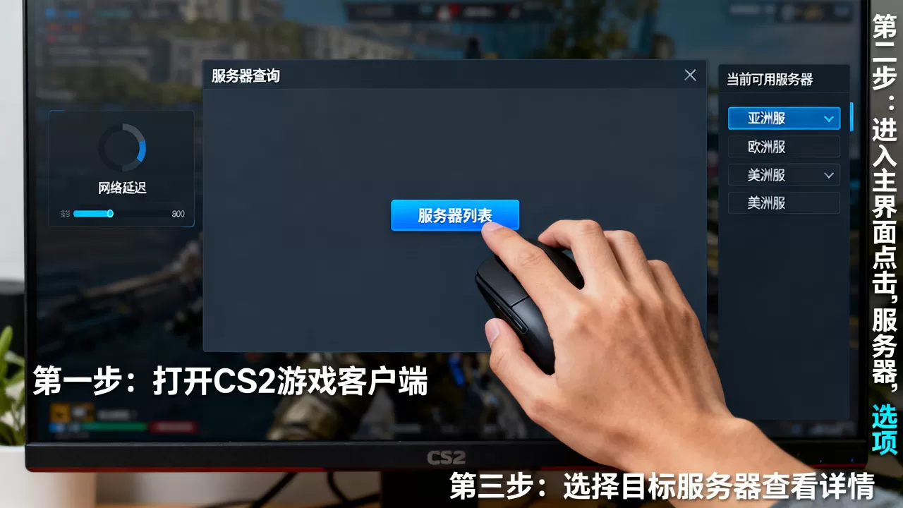 CS2怎么看现在玩什么服务器,详细查询步骤有哪些? CS2怎么看现在玩什么服务器,详细查询步骤有哪些?