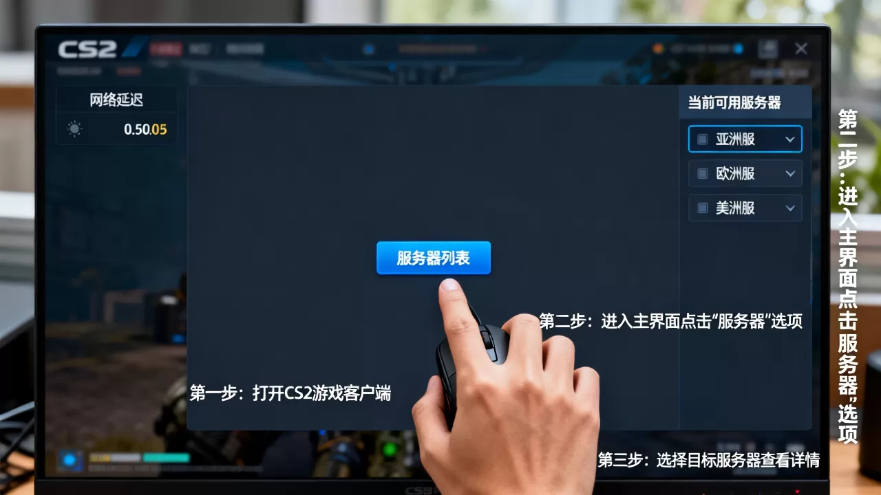 CS2怎么看现在玩什么服务器,详细查询步骤有哪些? CS2怎么看现在玩什么服务器,详细查询步骤有哪些?
