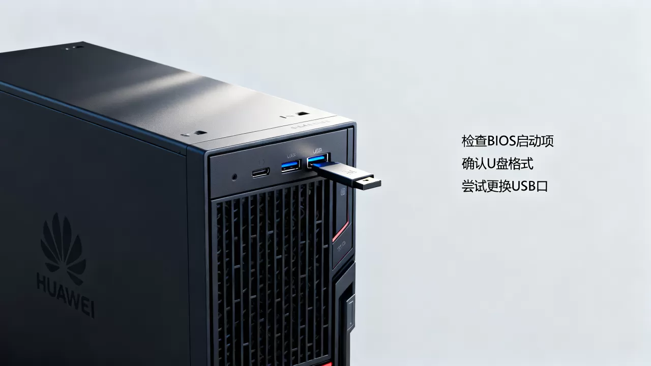 华为服务器从U盘启动不了怎么办,是什么原因 华为服务器从U盘启动不了怎么办,是什么原因