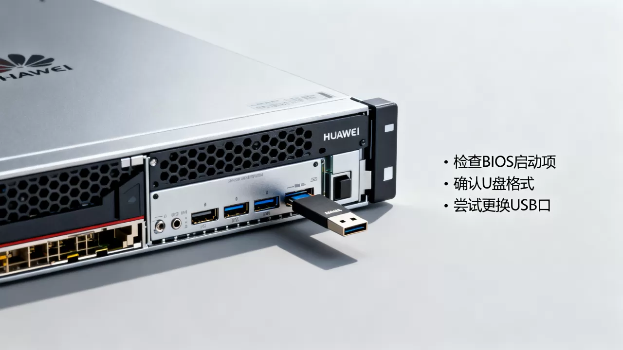 华为服务器从U盘启动不了怎么办,是什么原因 华为服务器从U盘启动不了怎么办,是什么原因
