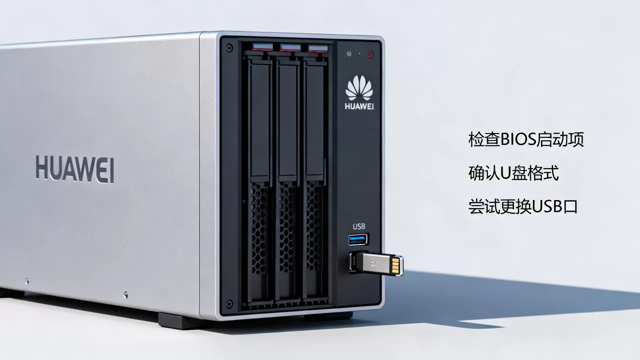 华为服务器从U盘启动不了怎么办,是什么原因 华为服务器从U盘启动不了怎么办,是什么原因