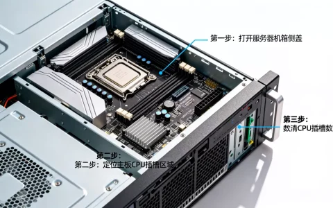 服务器开箱如何查看CPU数量，具体步骤是什么？