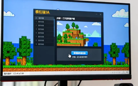 泰拉瑞亚电脑版服务器IP怎么看，怎么查地址
