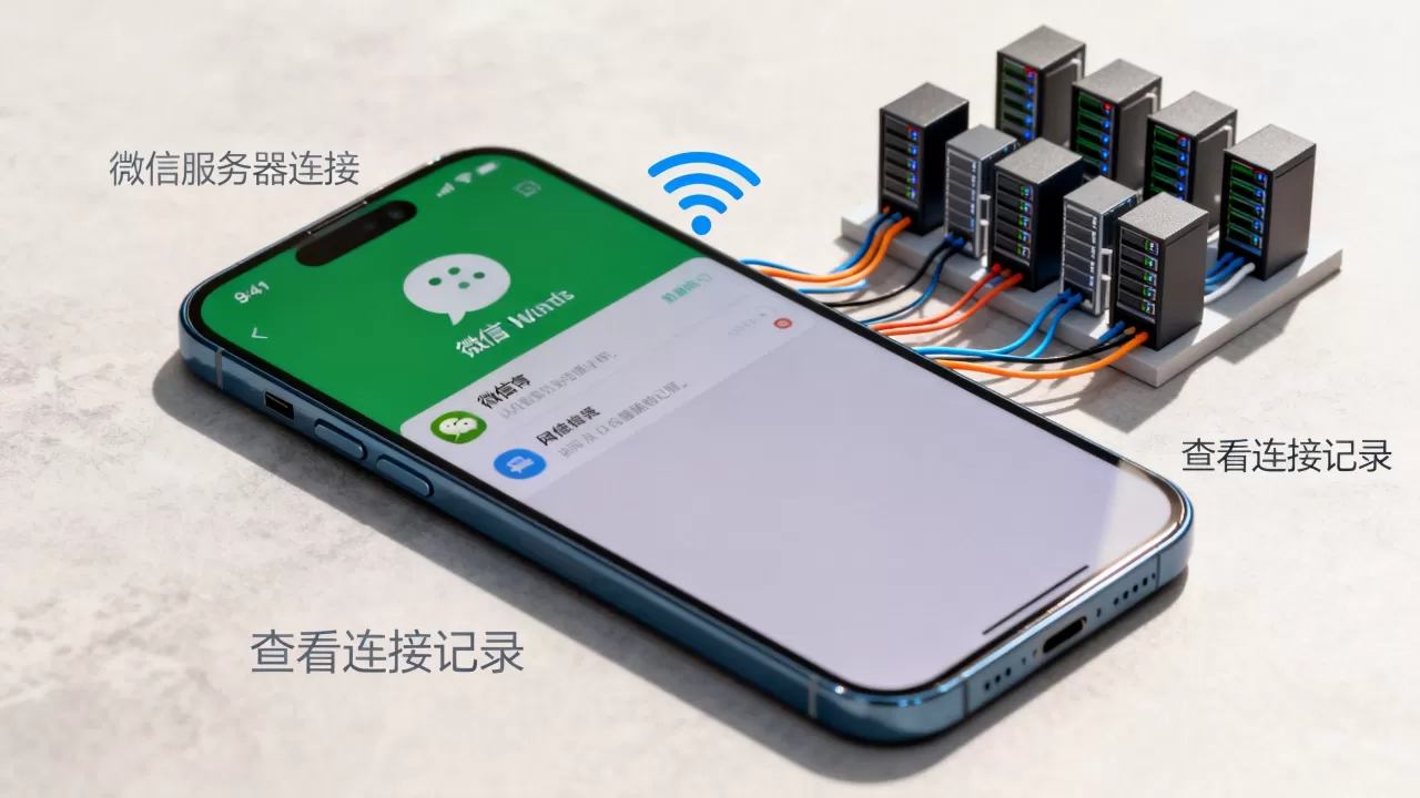 微信到底连接了哪些服务器?,怎么查看连接记录? 微信到底连接了哪些服务器?,怎么查看连接记录?