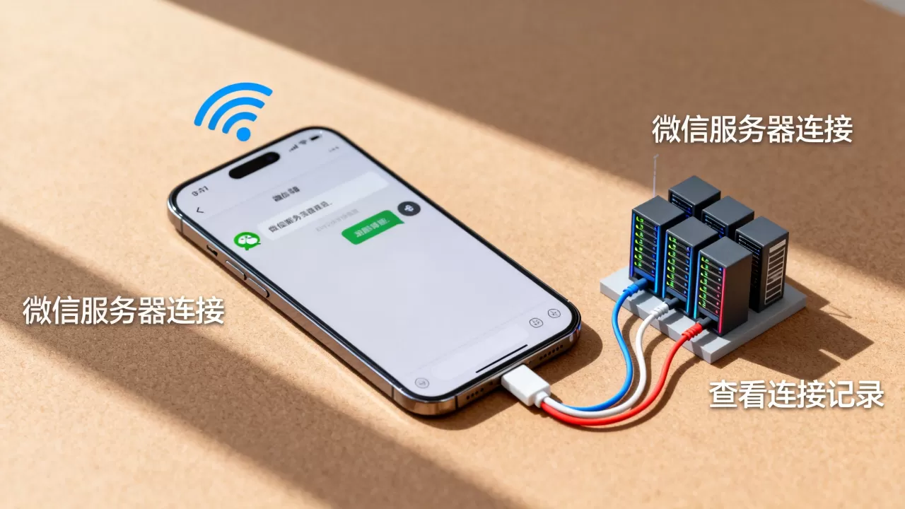微信到底连接了哪些服务器?,怎么查看连接记录? 微信到底连接了哪些服务器?,怎么查看连接记录?