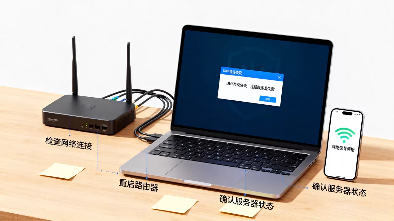 dnf一登录就连接服务器失败怎么解决,是什么原因 dnf一登录就连接服务器失败怎么解决,是什么原因