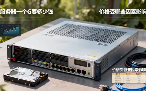 服务器一个G要多少钱，价格受哪些因素影响？