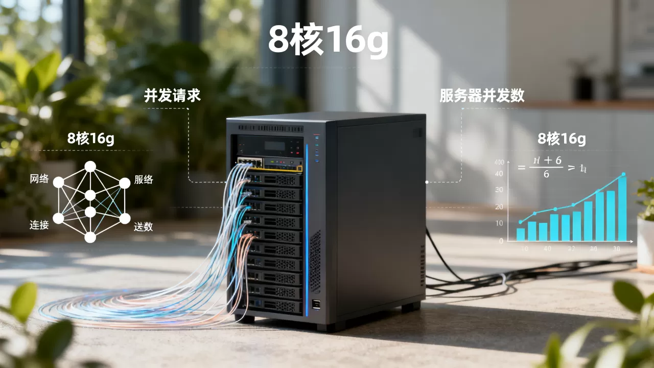 8核16g服务器能承受多少并发请求?,服务器并发数怎么算? 8核16g服务器能承受多少并发请求?,服务器并发数怎么算?