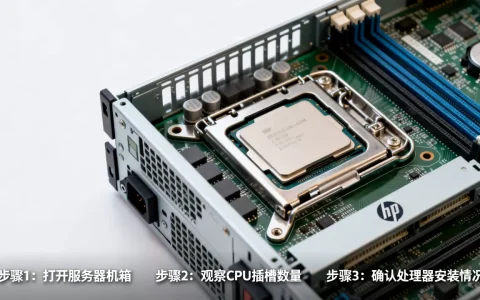 惠普服务器CPU数量怎么看，有几个处理器？