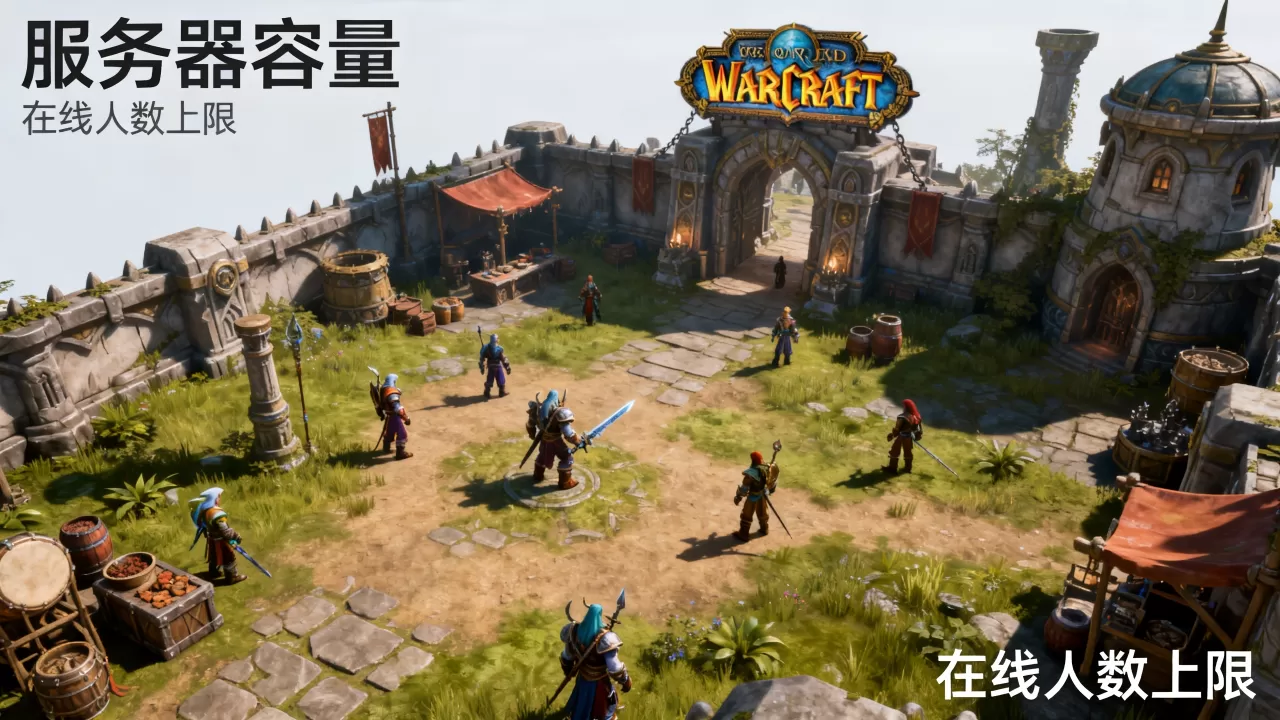 魔兽世界一个服务器能容纳多少人,服务器同时在线人数上限? 魔兽世界一个服务器能容纳多少人,服务器同时在线人数上限?