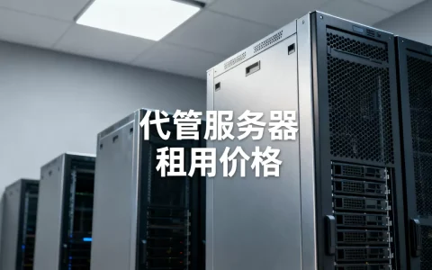 代管服务器一年多少钱？租用价格贵不贵？